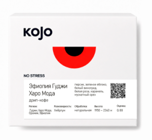 Дрип-пакеты Коджо Эфиопия Гуджи Харо Мода, 6 шт.