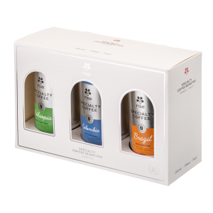 Подарочный набор кофе в зёрнах RISE, 3 банки