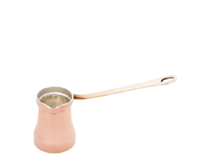 Турка SOY медная с серебряным покрытием С1G 85 мл
