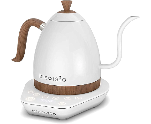 Электрический чайник Brewista Artisan 1.0L Gooseneck Variable Kettle, белый