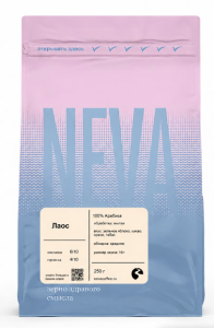 Кофе Neva Coffee Roasters Лаос Болавен Гр.1, эспрессо, 250 г
