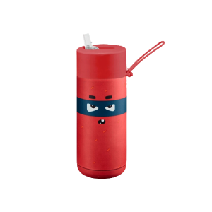 Термокружка Franksters Frank Green Ceramic reusable cup, 475 мл (16oz), красный с рисунком