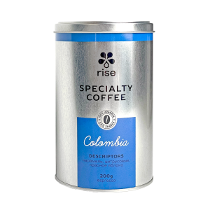Rise кофе Colombia Excelso, банка 200 гр